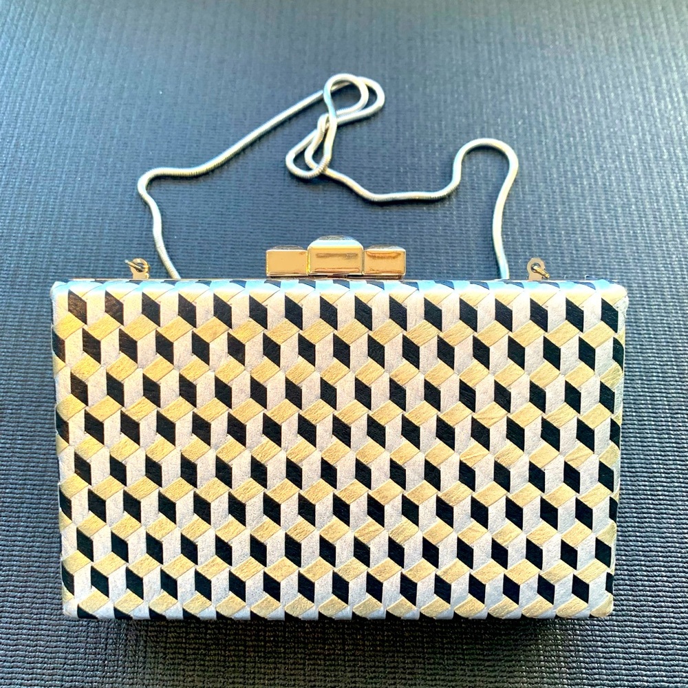 BCBGMaxAzria Metallic Clutch!!!